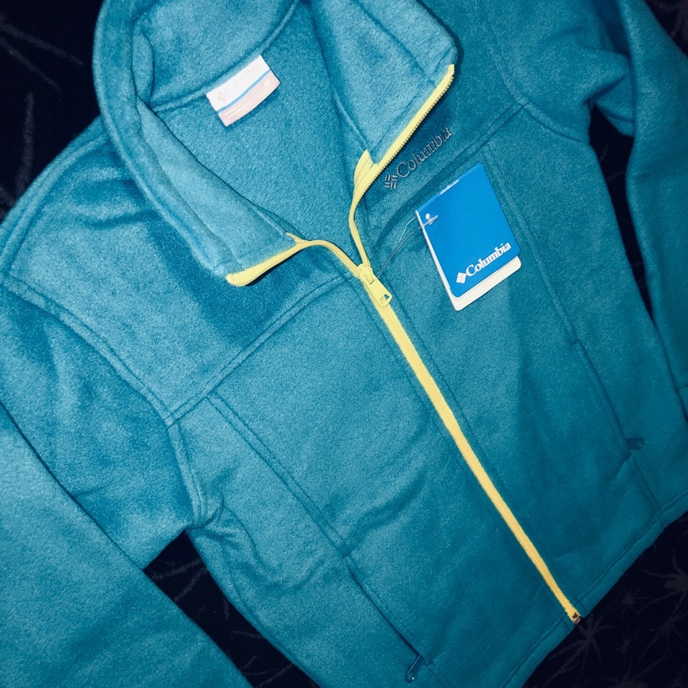 COLUMBIA youth M NWT boy’s full zip jacket